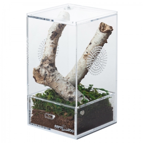 Repti-Zoo Easy Clean Acrylic Terrarium - акриловый террариум 10x10x20 см