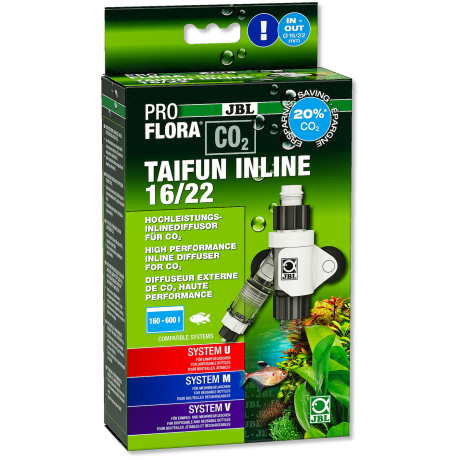 JBL ProFlora Taifun Inline 16/22 - диффузор CO2