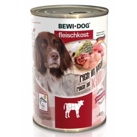 Bewi Dog Rich in Teļa gaļas konservi pieaugušiem suņiem ar teļa gaļu, 800g