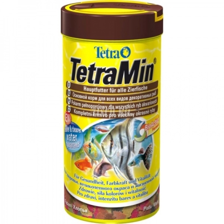 TETRA MIN FLAKES КОРМ ДЛЯ ДЕКОРАТИВНЫХ РЫБ 250ml