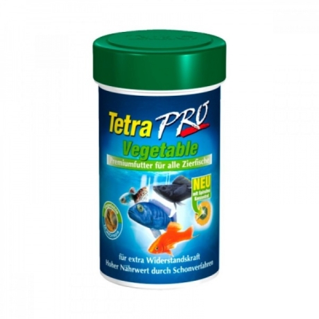 Tetra Pro Vegetable растительный корм для рыб-вегетарианцев 250ml