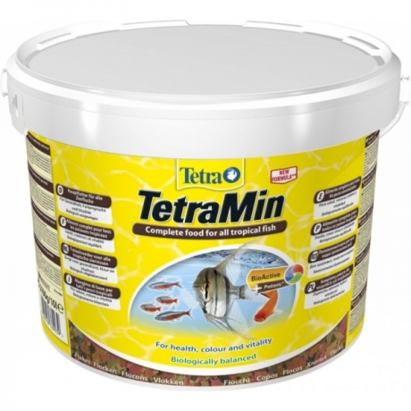 TETRA MIN FLAKES КОРМ ДЛЯ ДЕКОРАТИВНЫХ РЫБ 10L