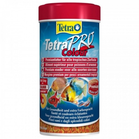 Tetra Pro Colour корм для всех декоративных аквариумных рыб 250ml